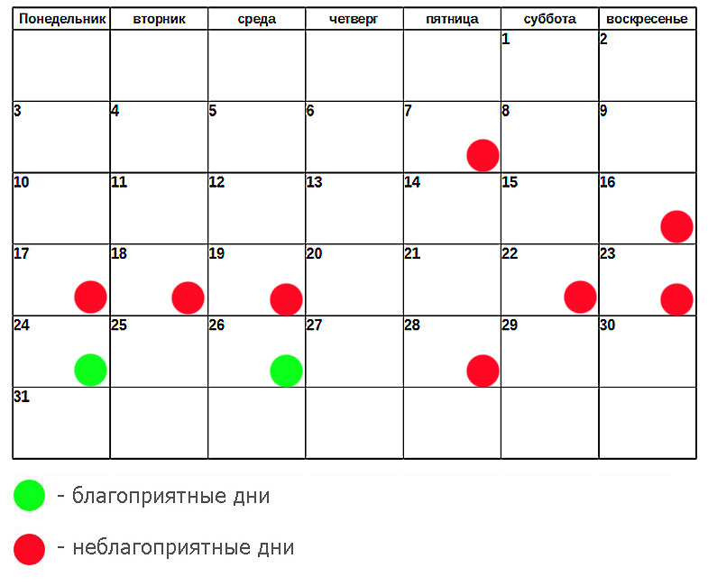 Когда начинать худеть по лунному календарю