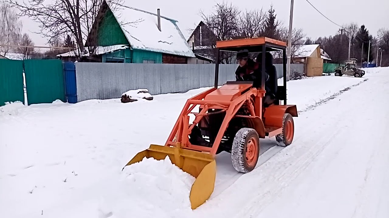 Заказать Трактор Для Уборки Снега В Новосибирске