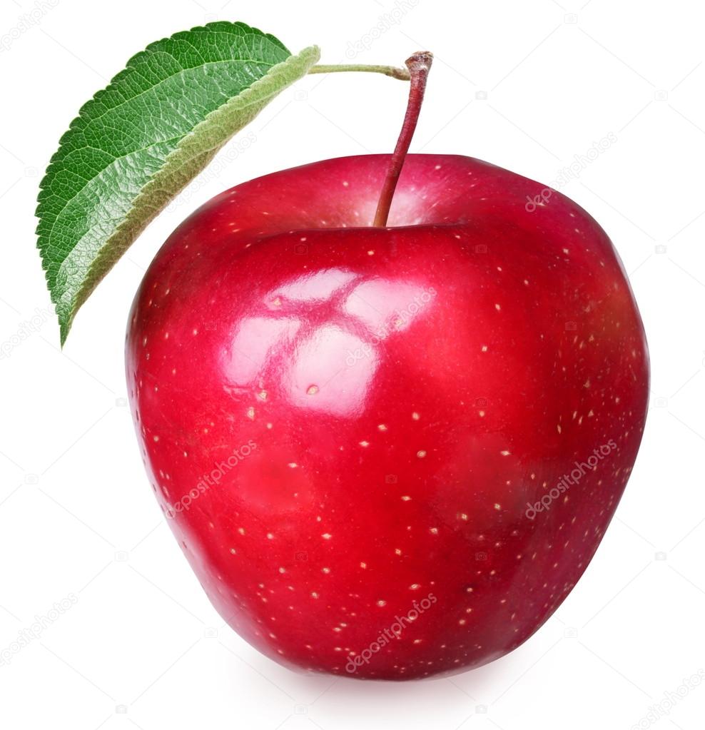 depositphotos 13739237 stock photo red apple isolated