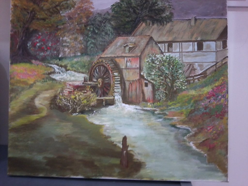 мельница акрил